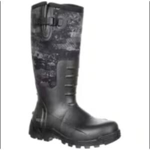 Rocky Sport Pro Rubber Waterproof Outdoor Boot, Men’s Size 8M
